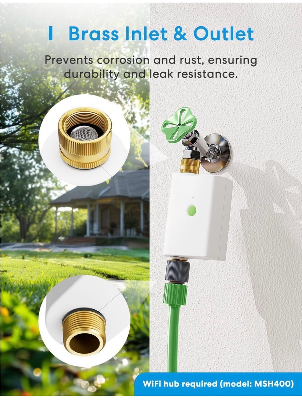 WiFi Water Timer for Garden Hose - Smart Irrigation System - New in Box